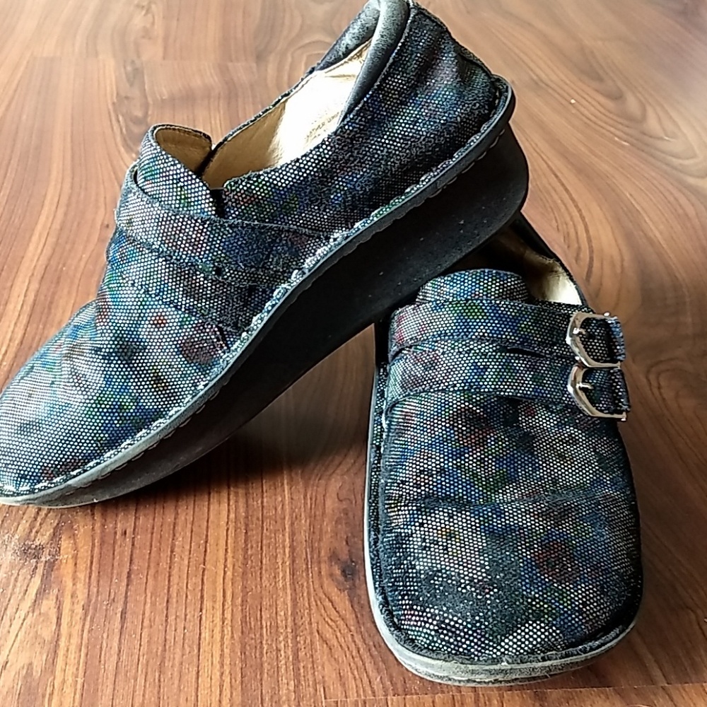 Alegria floral printed shoe